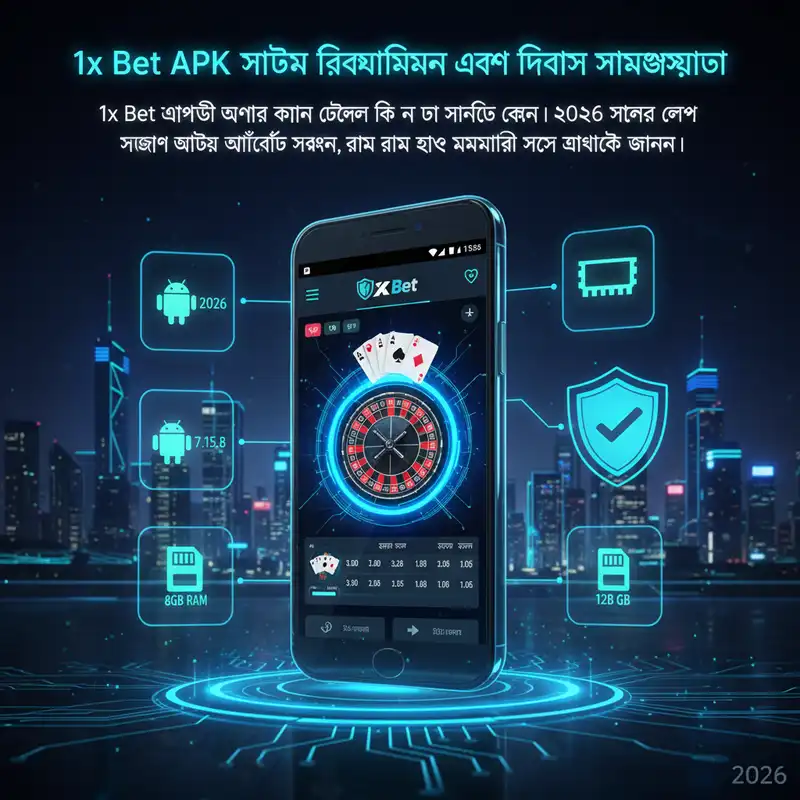 1x Bet APK সিস্টেম রিকয়ারমেন্ট এবং ডিভাইস সামঞ্জস্যতা